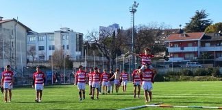 15-43 al Pescara e primo posto assicurato. Coach Bossi: “Grande difesa, da lì è nata la vittoria”