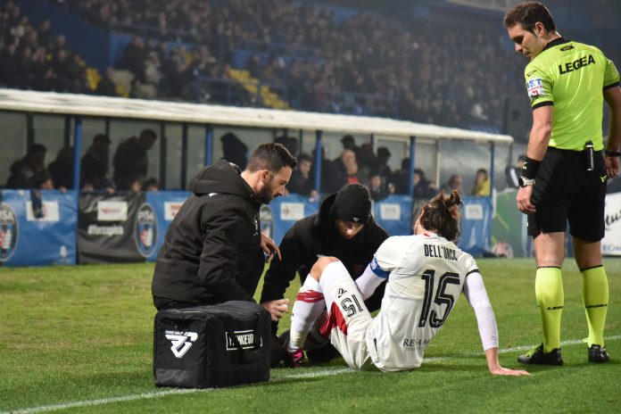 Lesione del menisco per il difensore biancorosso