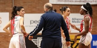 Biancorosse impegnate nel derby contro l'Acea Pink Terni. Coach Posti: "Partita difficilissima"