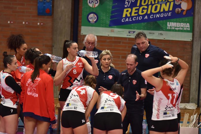 Con la sconfitta per 3-0 in casa del Club Italia, arriva l’aritmetica a condannare alla B1 le biancorosse di coach Marangi