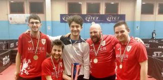 Ovidiu Bacaoanu, Mirko Bruschi, Claudio Mencaroni e Michele Mencaroni trionfano nella final four di Terni