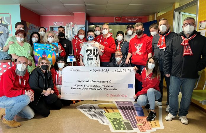 Sono stati raccolti 5.550 € in favore del reparto di oncoematologia pediatrica