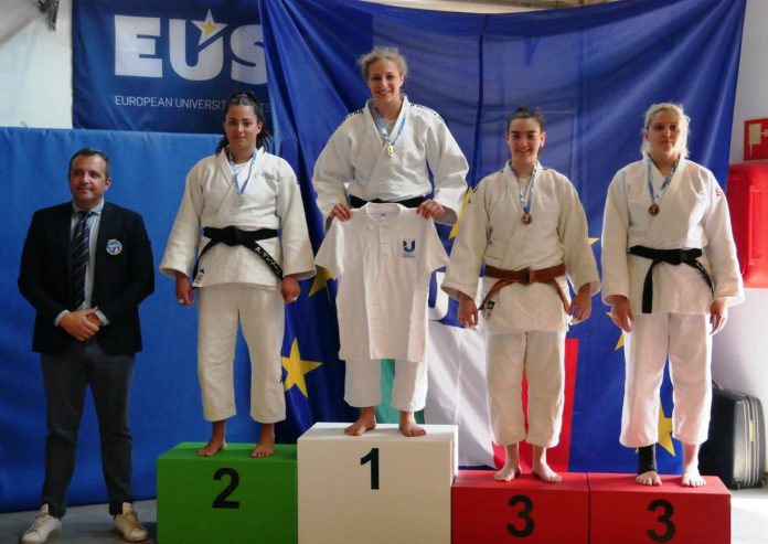 Gli atleti biancorossoblu fanno incetta di medaglie ai campionati nazionali universitari 