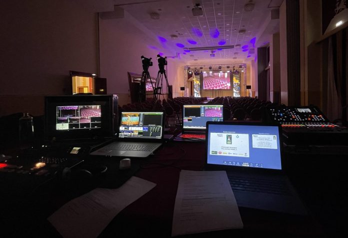 La delegazione perugina presente a Bentivoglio di Bologna per il primo atto ufficiale della stagione 2023/2024