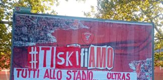 Da "Tifiamo" a "Tiskifiamo": i gruppi del tifo organizzato ancora contro Santopadre