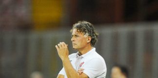 Il tecnico del Perugia dopo il 2-2 con la Vis Pesaro: "Deluso per il risultato, non per la prestazione. Da valutare Angella e Iannoni"