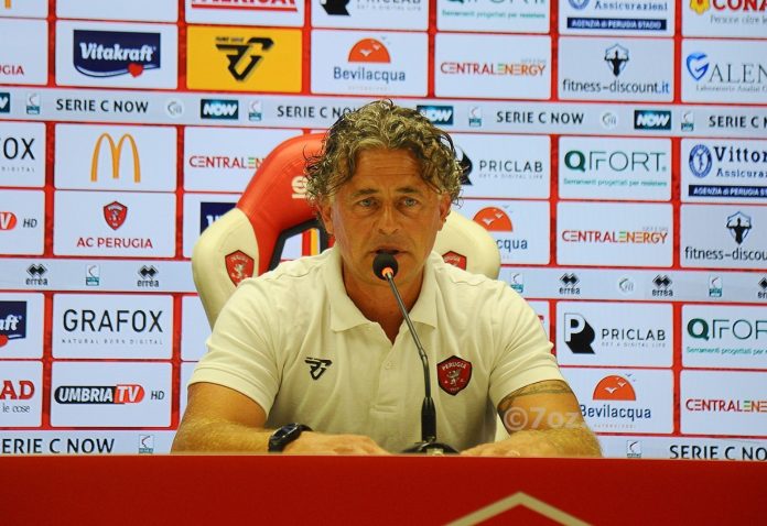 Il tecnico del Perugia presenta il match con la Vis Pesaro: 