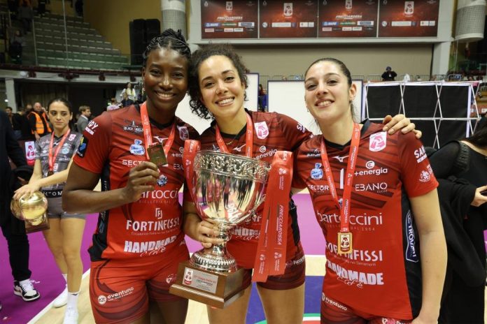 La schiacciatrice numero 18 delle Black Angels rilancia la corsa in Pool promozione in vista della trasferta di San Giovanni in Marignano