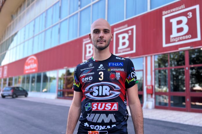 Il palleggiatore ormai ex Padova: 