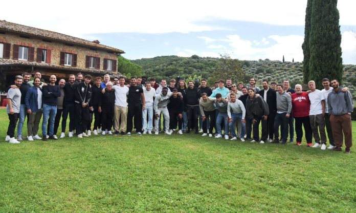 Faroni porta squadra e staff a Panicale: menù a base di asado