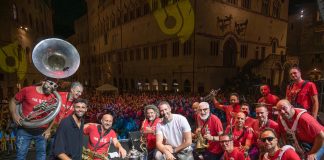 A due mesi dalla conquista della Champions, i Block Devils in Piazza IV Novembre in occasione della nota manifestazione musicale 