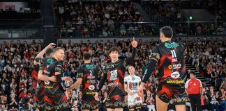 A Tokyo i Block Devils battono 3 a 1 la squadra locale dei Suntory Sunbird